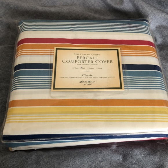 Eddie Bauer Home duvet cover Brand New, in the package. Full/Double size! - Picture 3 of 4
